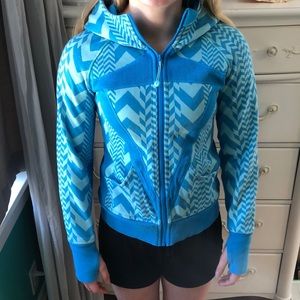 Ivivva Teal Scuba Hoodie